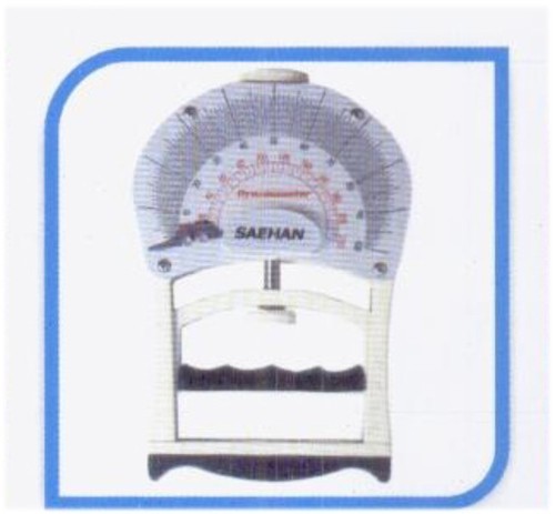 Mild Steel Saehan Spring Hand Dynamometer (Smedley Type)