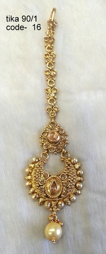 Copper Alloy Maang Tikka