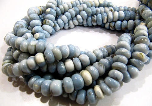 Natural Blue Opal Beads