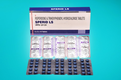Risperidone & Trihexyphenidyl - 2 mg Each Tablet Mixture | Antipsychotic for Schizophrenia & Bipolar Disorder