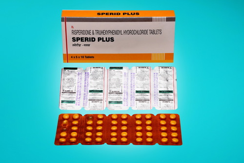 Risperidone 3, Trihexyphenidyl 2 Tablets