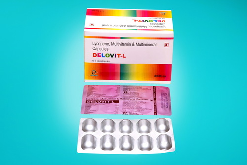 Lycopene With Antioxidants, Multivitamins, Multiminerals Capsules