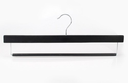 Wooden Towel Blanket Hanger with locking bar