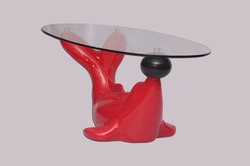 Fiber Glass Decorative Center Table By VJ INTERIOR PRIVATE LIMITED