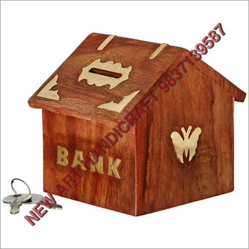 Wooden Piggy Banks