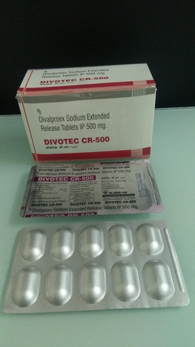 Divalproex Sodium Equi. Valproic Acid 500 Tablets