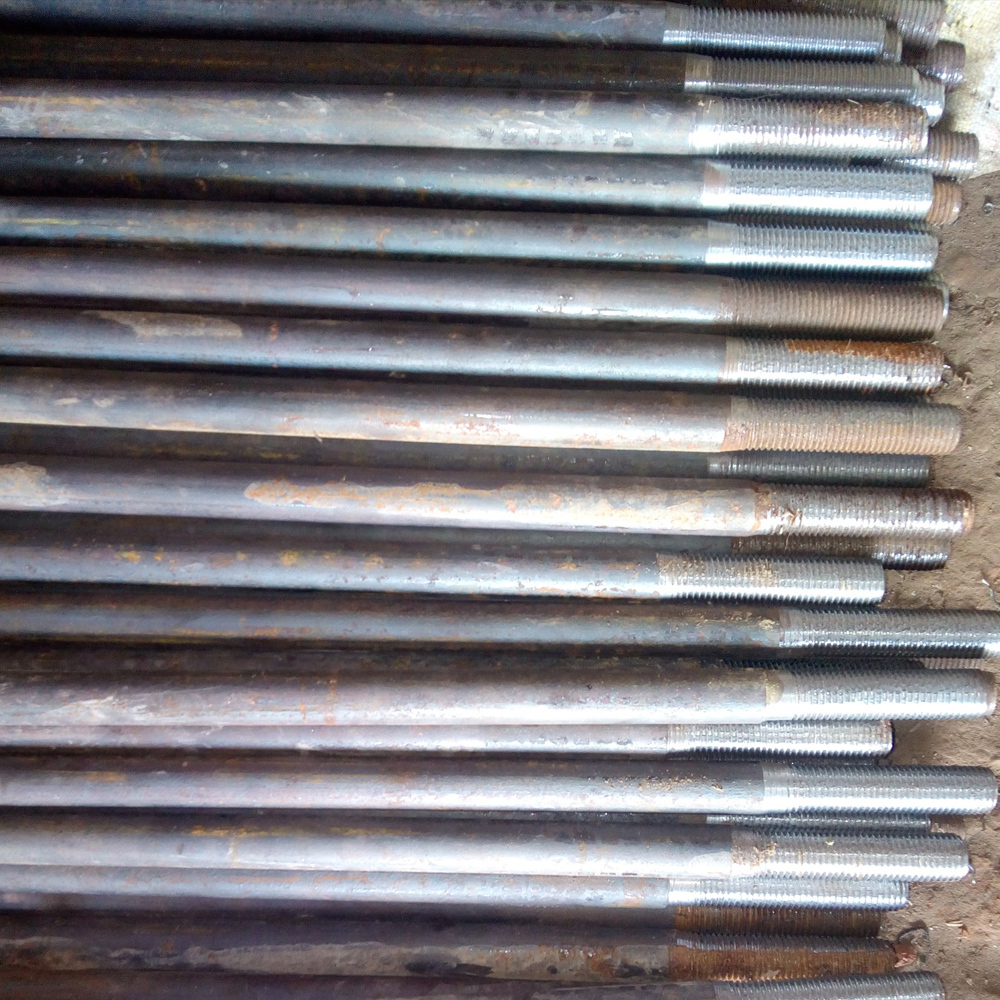 Foundation Bolt - Graded Metal Alloy, Custom Thickness and Lengths | High Strength, Rust Resistance, Durable, Versatile Use