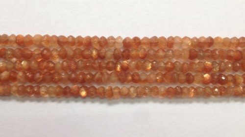 Stone Sunstone Faceted