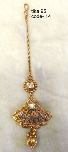 Copper Alloy Maang Tikka