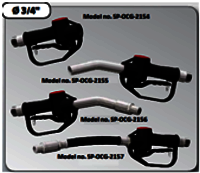 Oil Control Guns - Anodized Aluminum, 3/4 Bsp Connections , Hydraulic Power, Water Repellent Design, Strong & Durable Construction