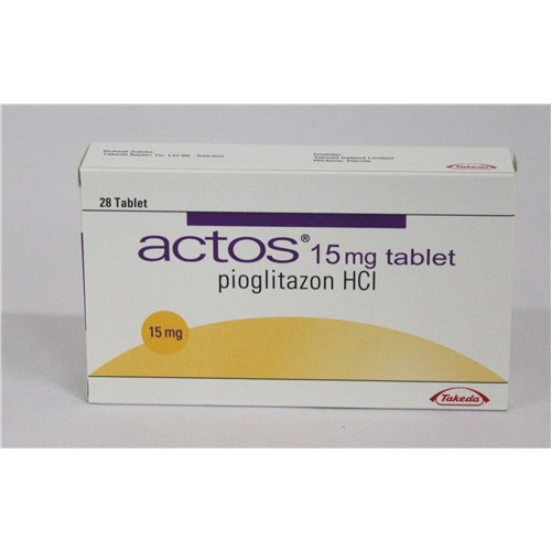 ACTOS 15 MG AND 30 MG 28 TABLETS
