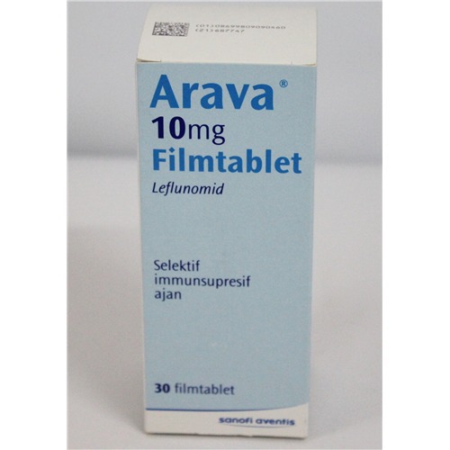 Arava 10 Mg And 20 Mg 30 Tablets