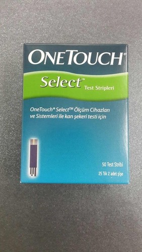 ONE TOUCH SELECT 50 TEST STRIPS