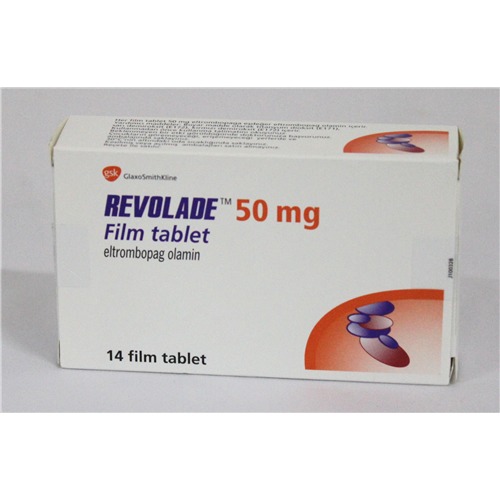 REVOLADE 25 MG AND 50 MG 14 TABLETS