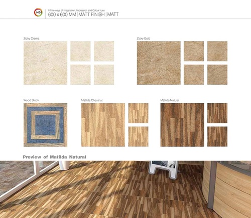 Ceramic Glazed Decorative Tiles - Durable Ceramic Material, Various Sizes and Unique Designs | Smooth, Crack Resistant Surfaces, In-House Quality Testing, No Minimum Order Quantity
