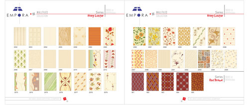 Ceramic Red Concept Wall Tile 20X30