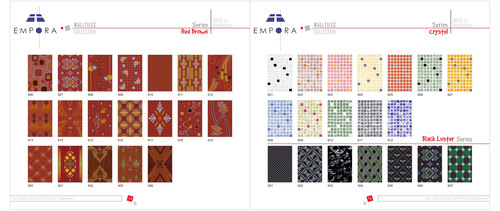 Ceramic Red Brown Collection