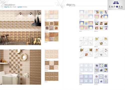 Any Color Bathroom Digital Wall Tiles