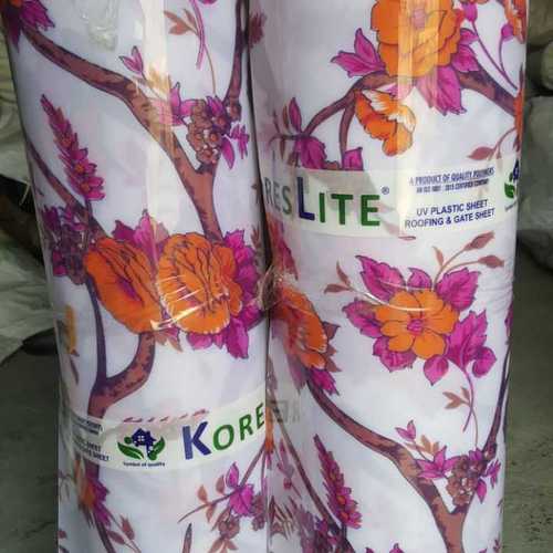 Floral Printed Pp Roofing Sheet