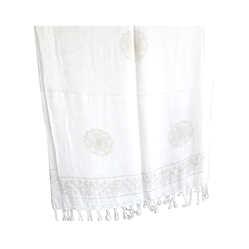 100 Percent Hand Made Viscose Stole
