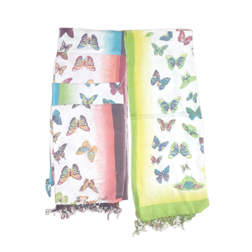 100 Percent Hand Made Viscose Stole