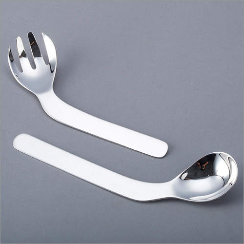 Silver Bent Spoon