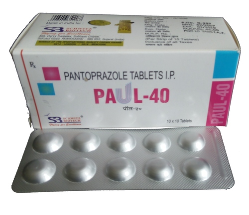 Paul-40 Tablet (Pantoprazole Tablets 40 mg)