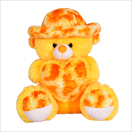 Teddy Bear With Yellow Cap