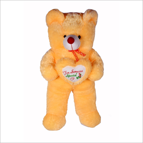 PG Charlie Yellow Teddy Bear - Polyester, 12-18 Inches, Yellow | Soft Plush, Adorable Design, Huggable Comfort