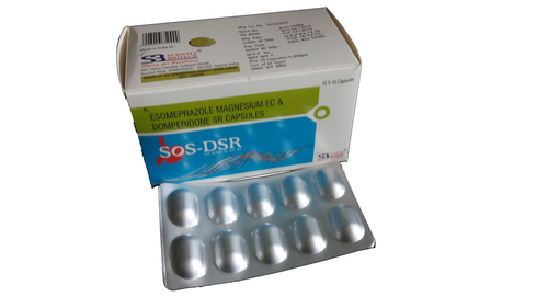 Esomeprazole 40 Mg + Domperidone 30 Mg Capsules