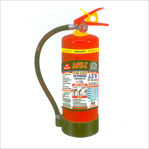Rapid X Foam Based Extinguishers