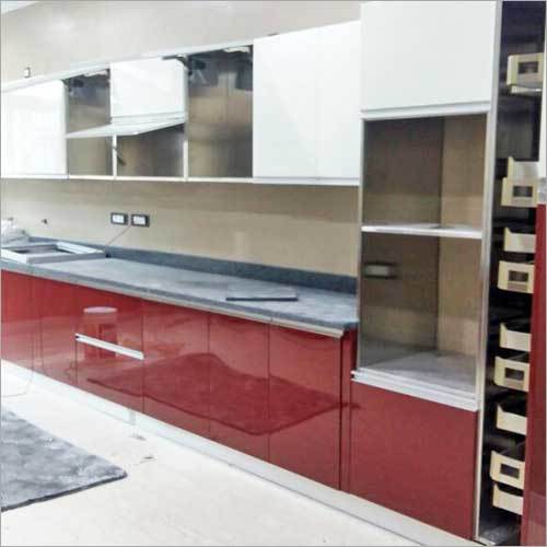 Acrylic Modular Kitchen