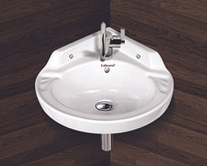 Corner Wall Hung Wash Basin