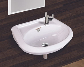 14 x 11 Inch Wall Mounted Wash Basin