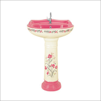 Sticker Series Pedestal Wash Basin