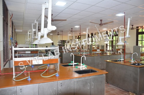 Lab Furniture - Stainless Steel and Galvanized Customised Dimensions in Eco-Friendly Color | Fireproof Chemical Resistant Easy to Clean Moisture Proof UV Resistant Warranty: 1yr