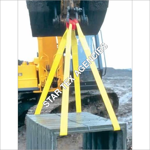 Webbing for Lifting Heavy Materials