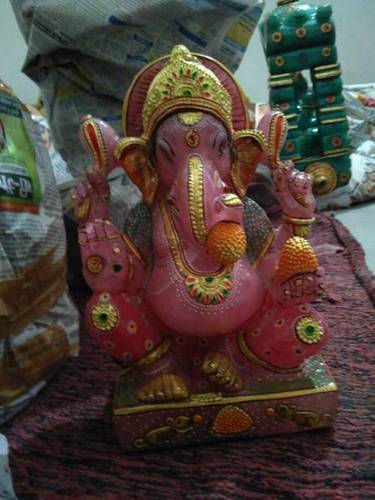 Jade Rose Quartz Ganesh