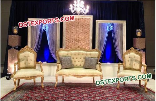 Unique Reception Wedding Stage