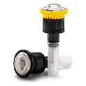 Rotatory Nozzles - Metal, 1.8 to 3.5 M Range | Multi-Stream Multi-Trajectory Technology, Wind-Resistant Streams, Double-Pop Nozzle Protector, Water Efficiency