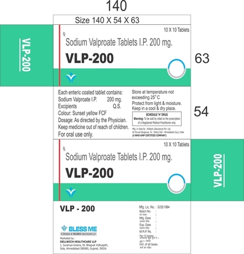 Sodium Valproate 200 Sodium Valproate 200