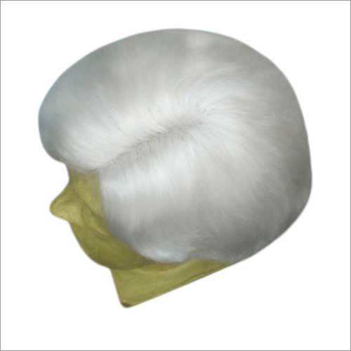 Human Hair Wigs - 12 Inch Straight White, Average Cap Size, Weft Cap | Natural Look, Soft Texture, Comfortable Fit, Lightweight