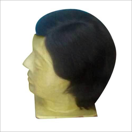 Hand Weft Wigs - Human Hair, Medium Length, Black, Medium Density | Natural Look, Soft Texture, Easy Styling, Comfortable Fit