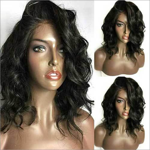 Machine Weft Hair - Human Hair, 12 Inches, Black, Curly, 150% Density | Natural Look, Soft Texture, Easy Styling, Durable, Versatile