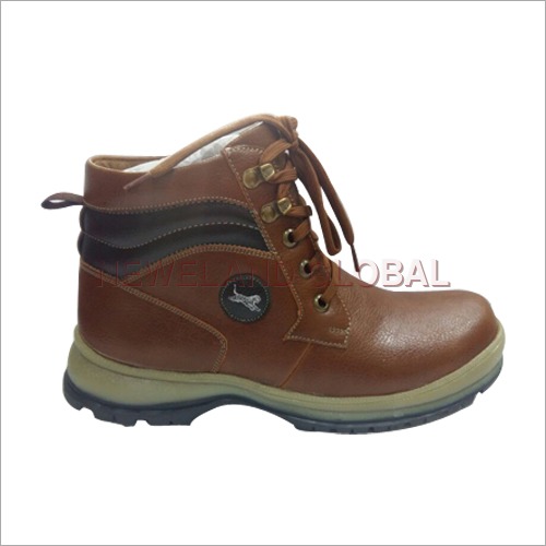 Mens High Ankle Brown Boots