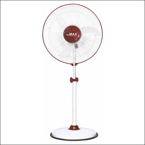 Red And White Pedestal Fans