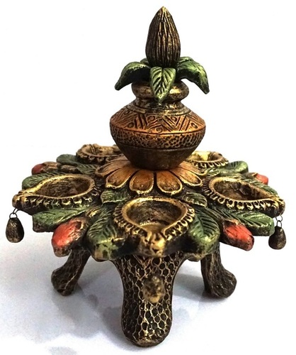 Kalsh 5 diya stool set