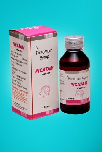 Piracetam - 100 ml Syrup | Liquid Nootropic Supplement for Enhanced Learning Focus and Motivation