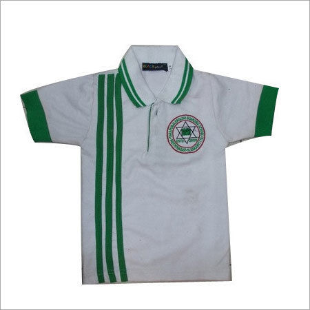 School Uniform T-Shirt Collar Type: V Neck