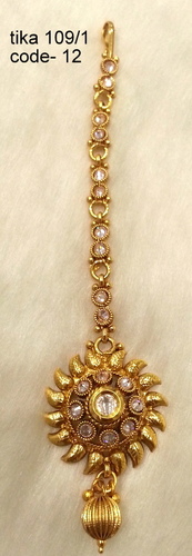 Copper Alloy Maang Tikka